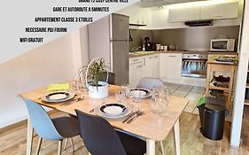 La Porte de la Dombes - centre ville - 70m2 - classé 3 étoiles